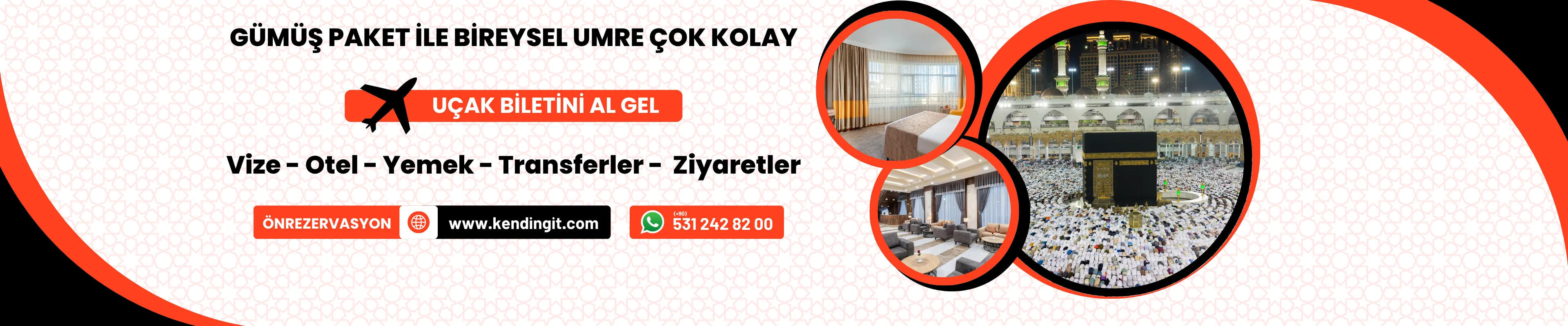 GÜMÜŞ PAKET İLE BİREYSEL UMRE ÇOK KOLAY 1